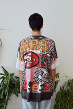 "San Francisco 49ers" All Over Print Tee