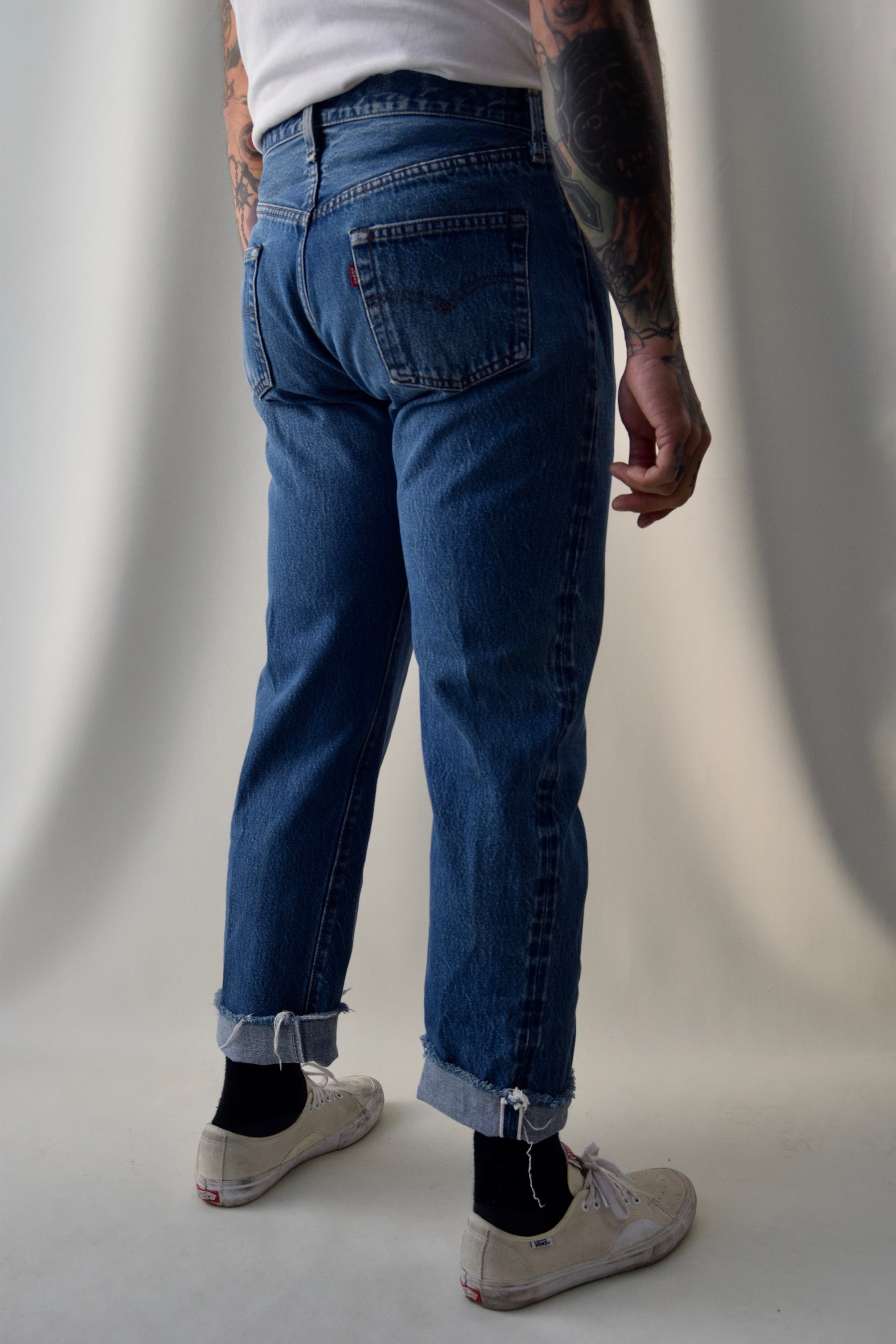 1980's Levis Medium Wash Selvedge Jeans – Thrift and Vintage