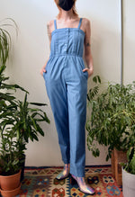 Vintage Powder Blue Pantsuit