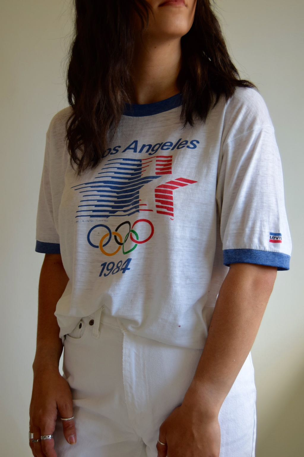 1984 Threadbare Levi's Los Angeles Olympic T-Shirt