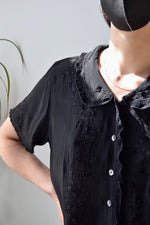 April Cornell Embroidered Rayon Blouse