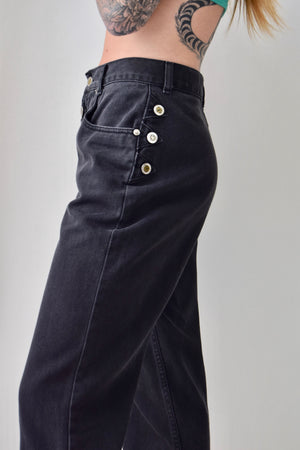 'Lawman' Black Western Jeans