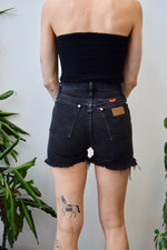 Perfect Black Wrangler Shorts