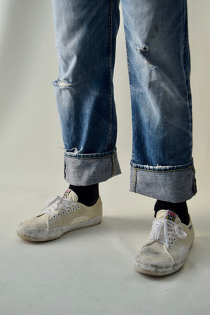 Vintage Lee Riders Sanforized Denim Jeans