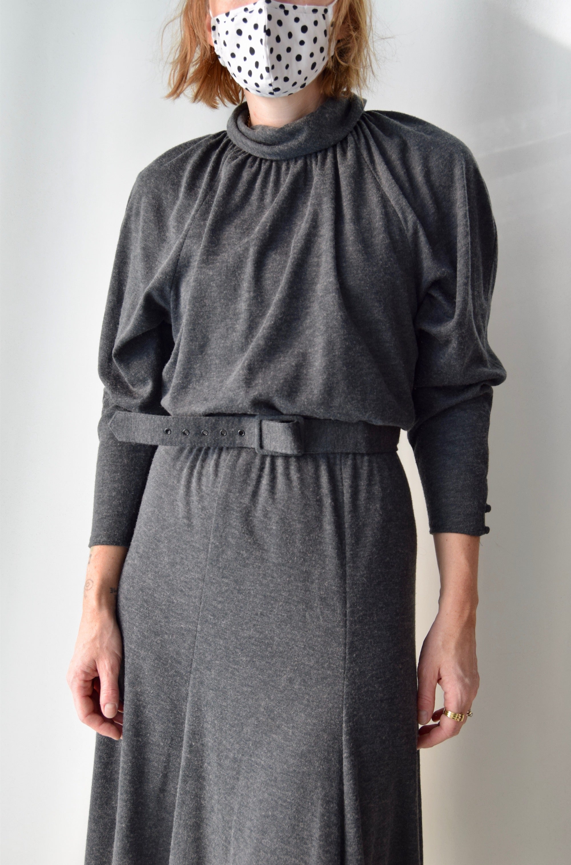 Shadow Grey Fall Staple Dress