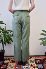 Vintage Olive Military Trousers