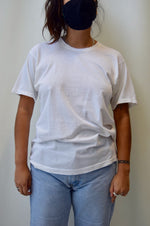 Vintage White Cotton Tee