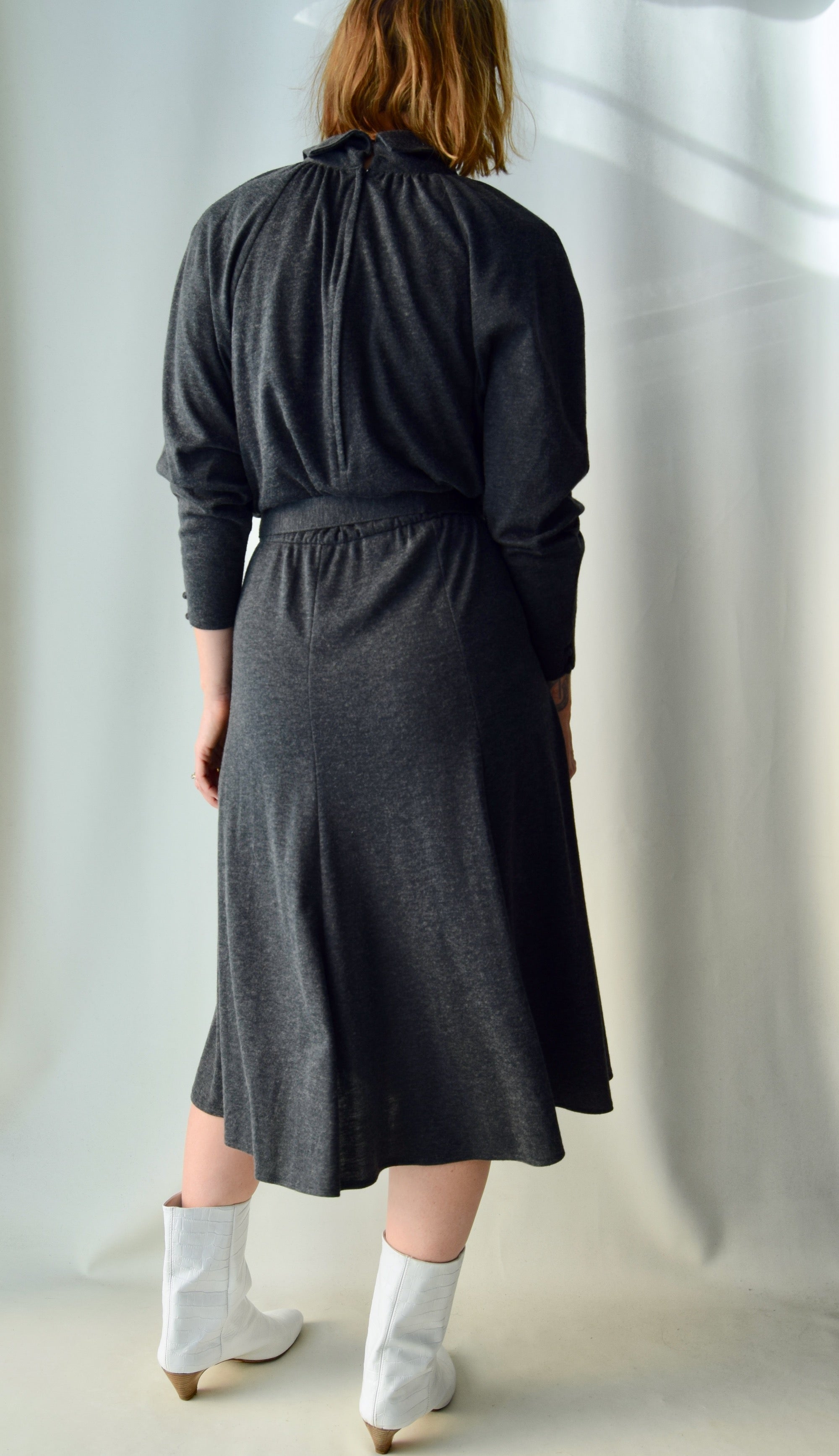 Shadow Grey Fall Staple Dress