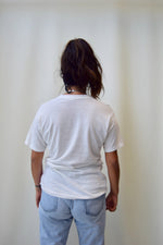 Vintage White Cotton Tee