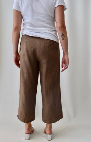 Eileen Fisher Cedar Linen Trousers