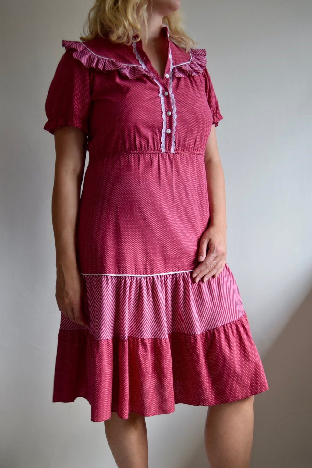 Vintage Cranberry California Country Gal Dress