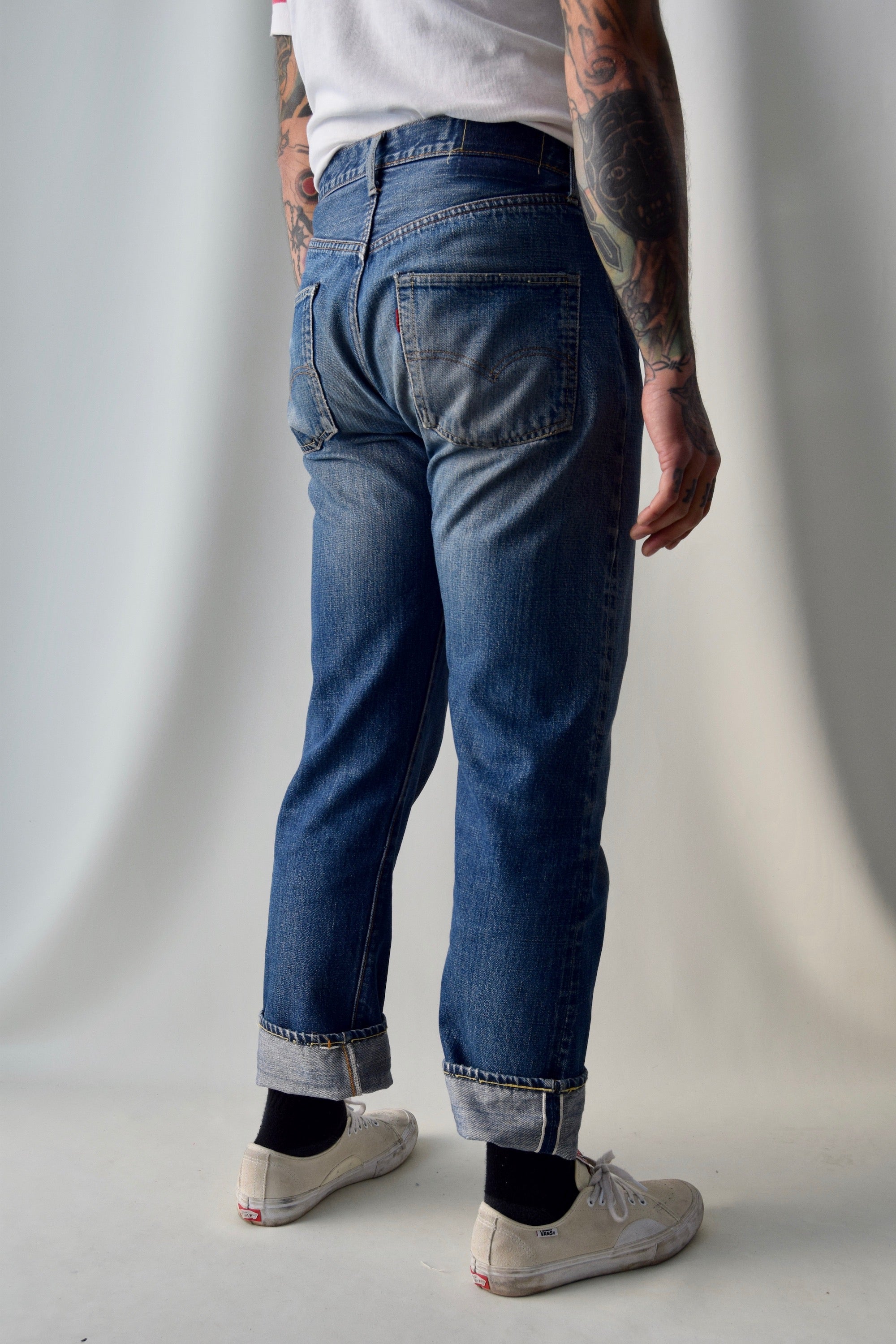 1960's Levis Big E 501 Selvedge Redline Jeans