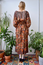 Seventies "Circa 2000" Puff Sleeve Dress