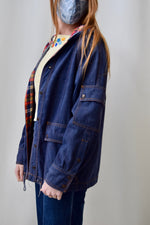 Seventies Hooded Jean Jacket