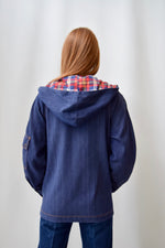 Seventies Hooded Jean Jacket