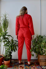 Crimson Lounge Suit