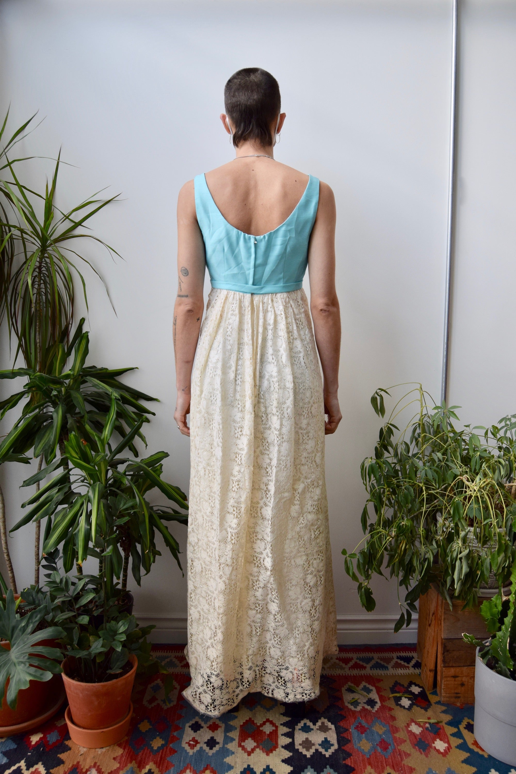Robins Egg And Lace Maxi