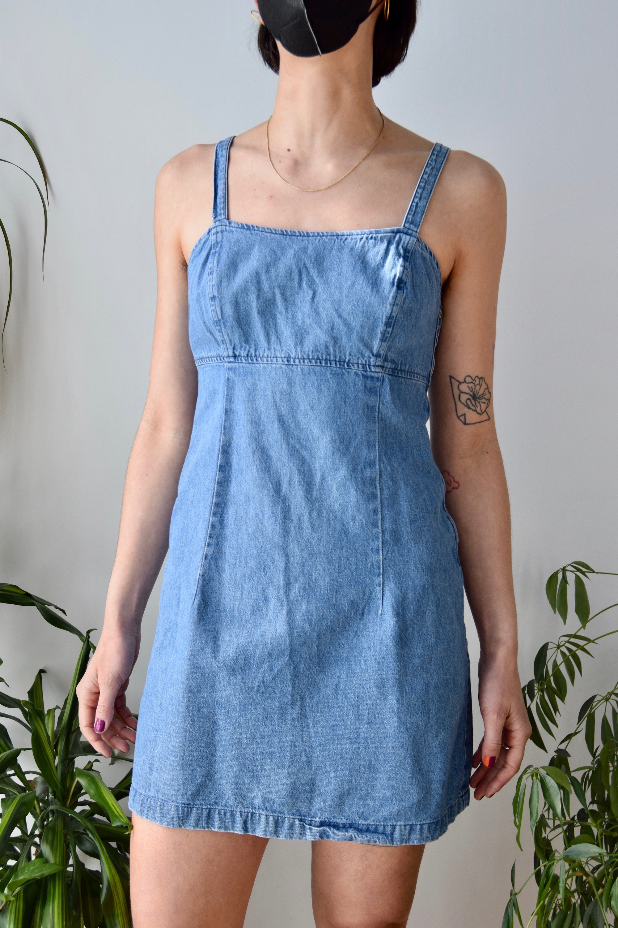 Nineties Denim Mini Dress