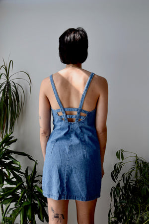 Nineties Denim Mini Dress