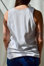 White Cotton Tank