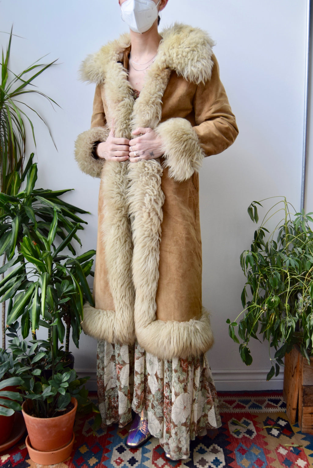 Seventies Penny Lane Suede Coat