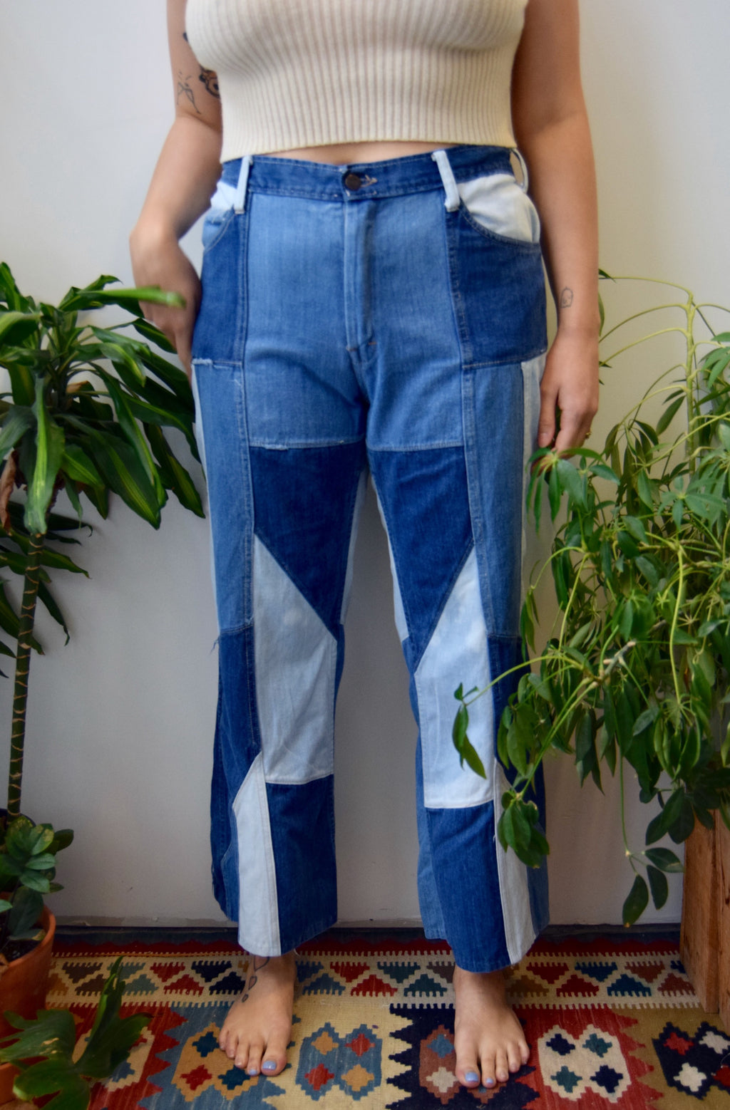 Seventies Patchwork Jeans