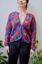 Strawberry Cardigan