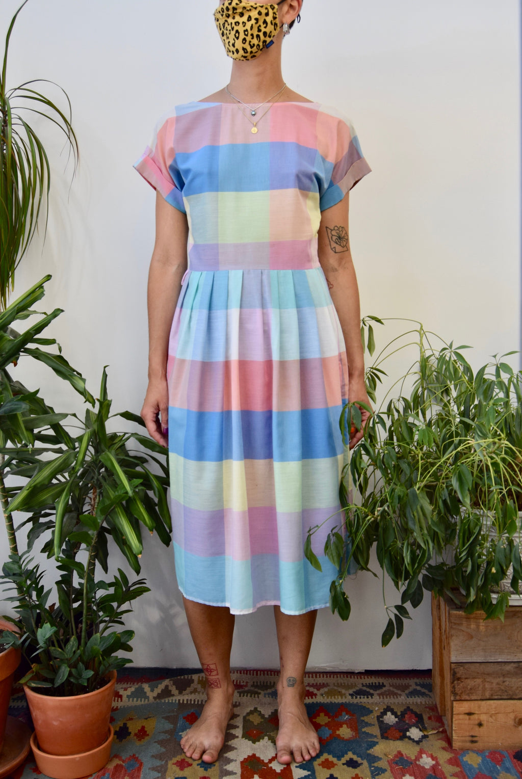 Colour Block Summer Dress