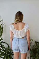 Seventies Cream Blouse