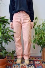 Seventies Pink "Deecee" Carpenter Pants