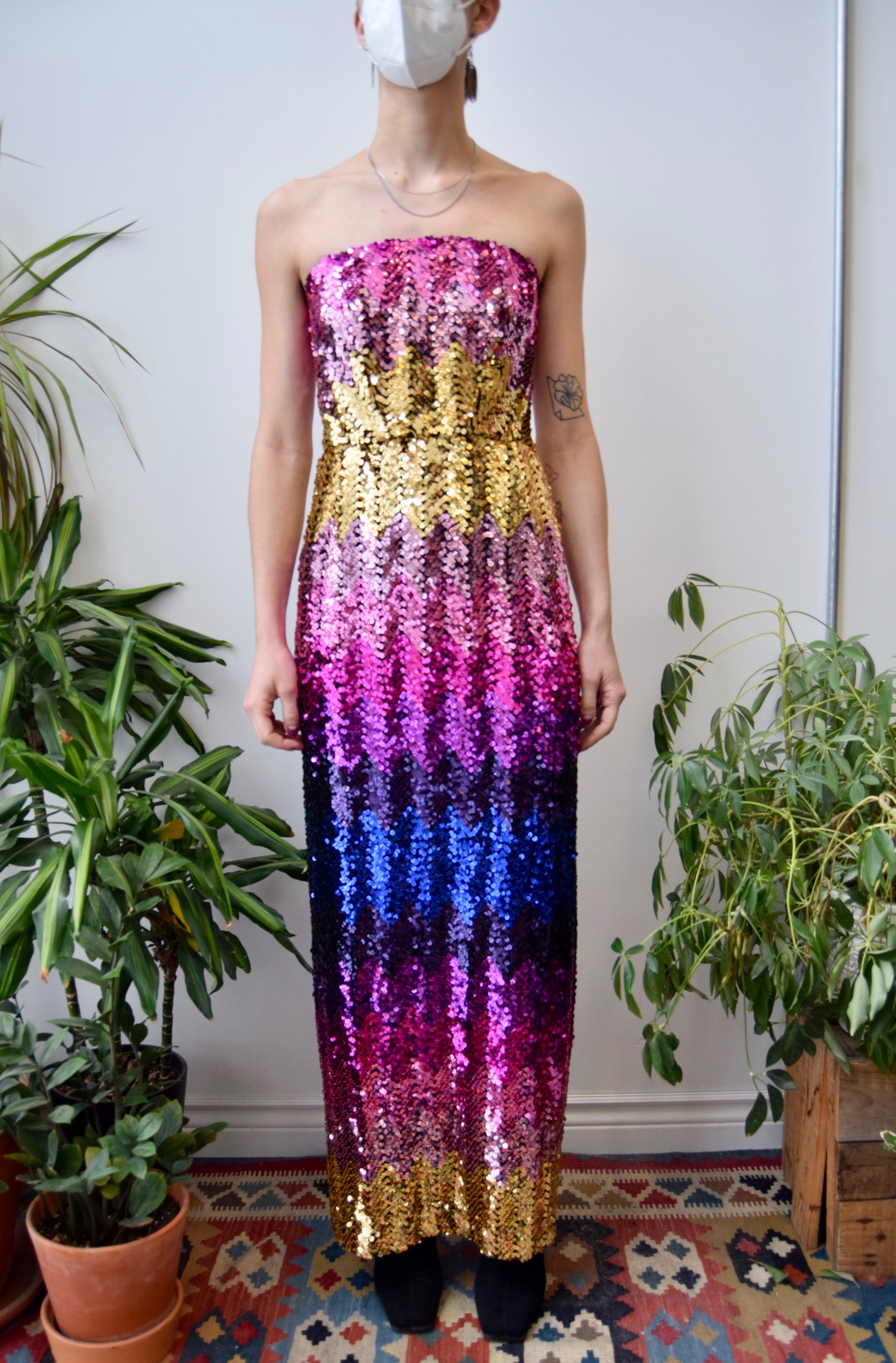 Cher Sequin Gown Community Thrift and Vintage Cher Sequin Gown Community Thrift and Vintage