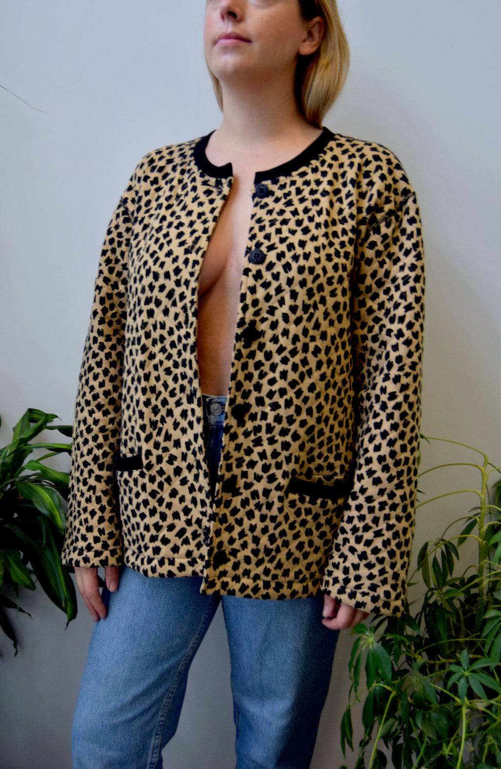 Quilted Cheetah Jacket