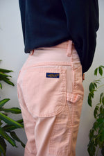 Seventies Pink "Deecee" Carpenter Pants