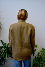 Peanut Linen Blazer