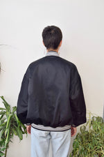 Raiders Satin Bomber Starter Jacket