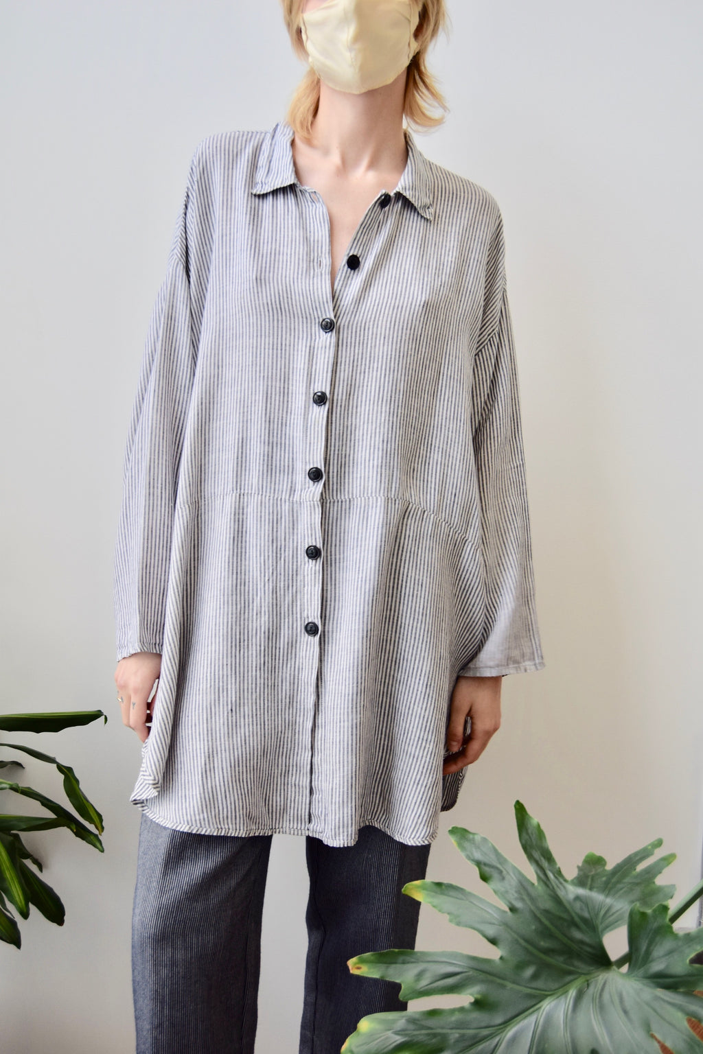 Hickory Stripe "FLAX" Tunic