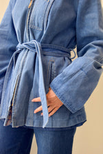 1970's Hooded Chambray Jacket