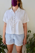 Multi Button Linen Top