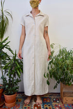 Nineties Linen Shirtdress