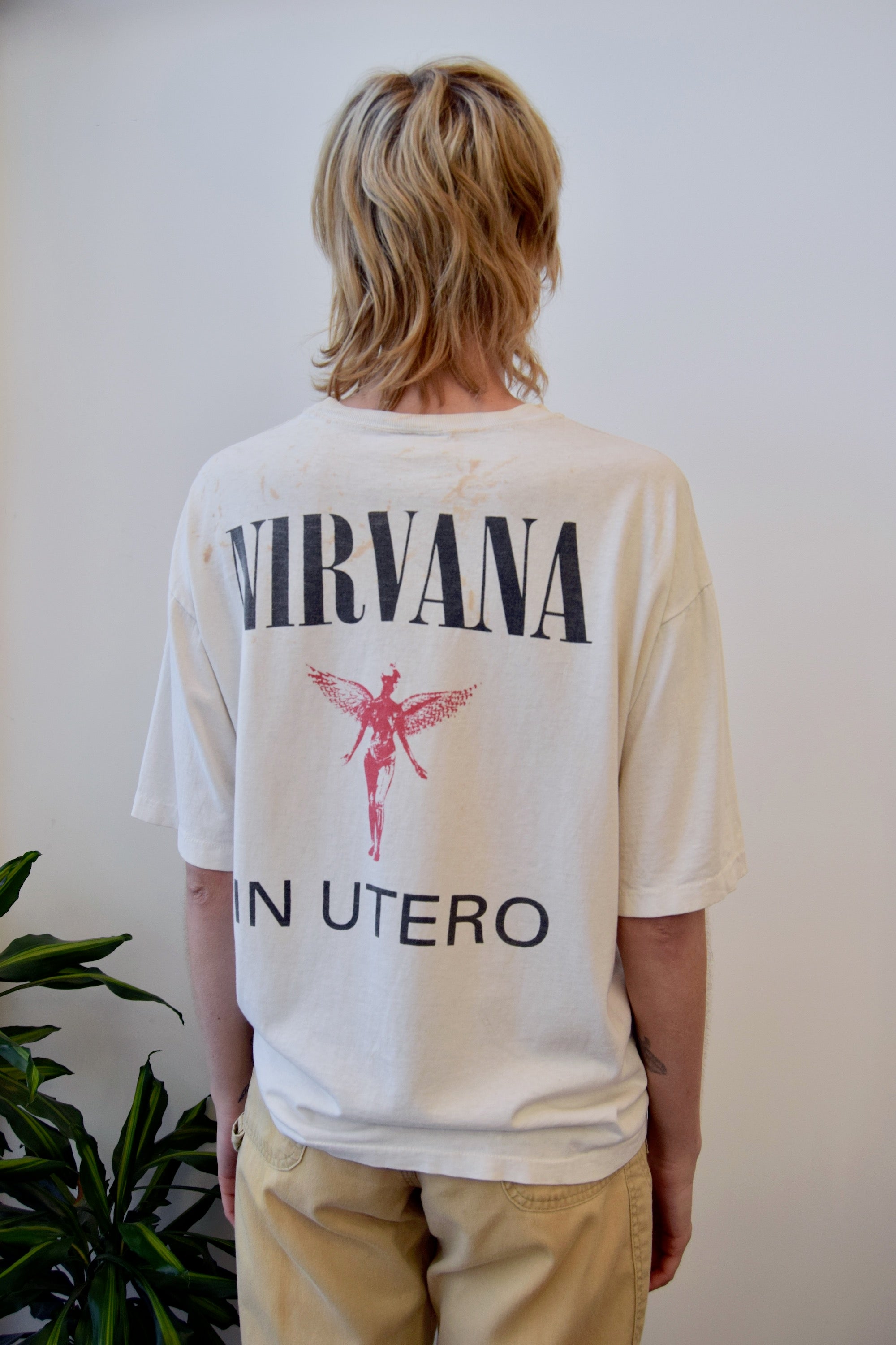 Nirvana In Utero Vintage T-Shirt