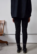 Studded Cotton Leggings