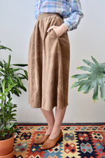 Supple Suede Skirt