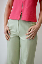 Parisian Pistachio Trousers