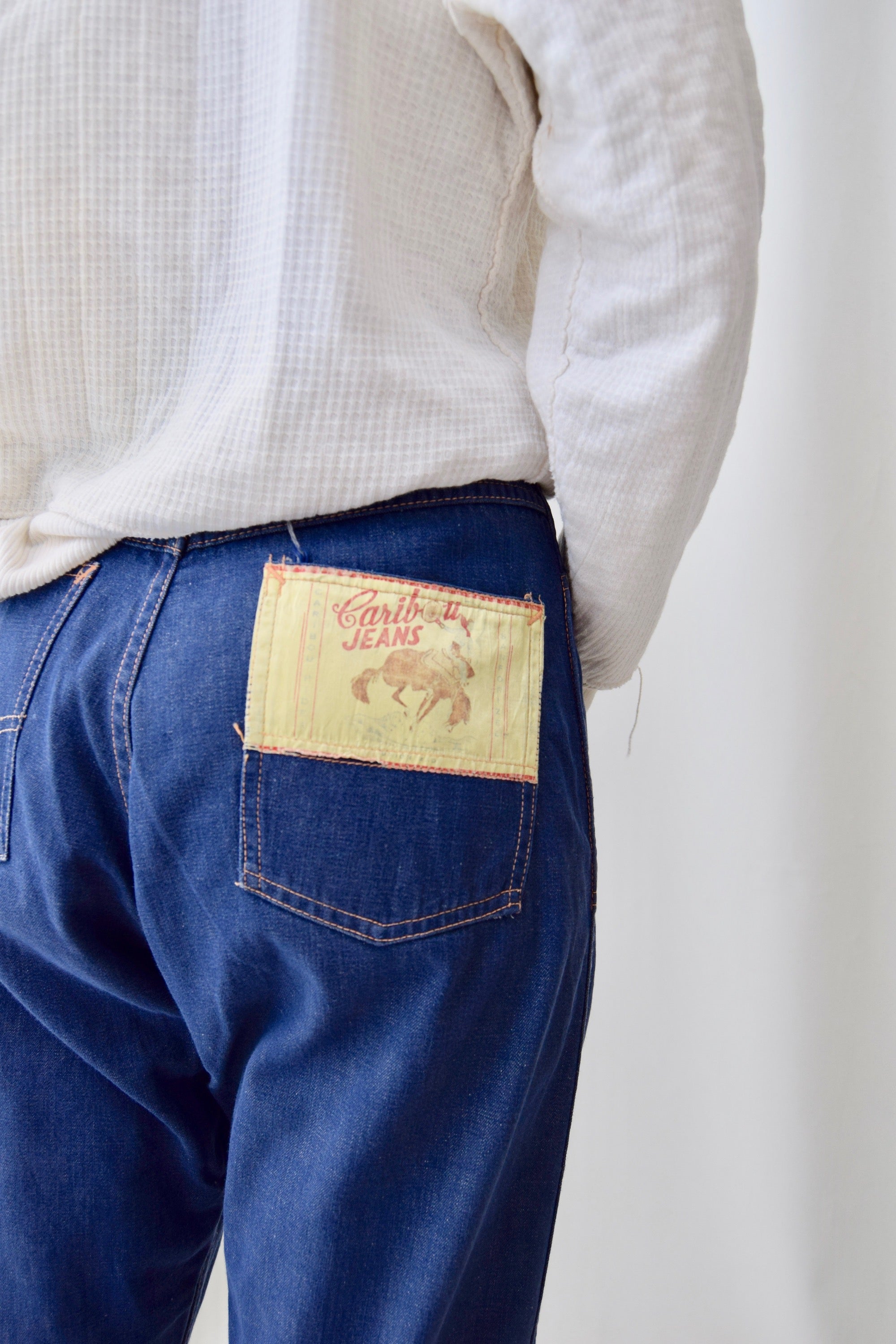 Fifties "Caribou Rider" Side Zip Jeans