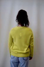 Chartreuse Cashmere Sweater Set