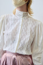 Victorian Inspired Linen Top