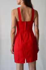 Crimson Red Pretty Woman Dress