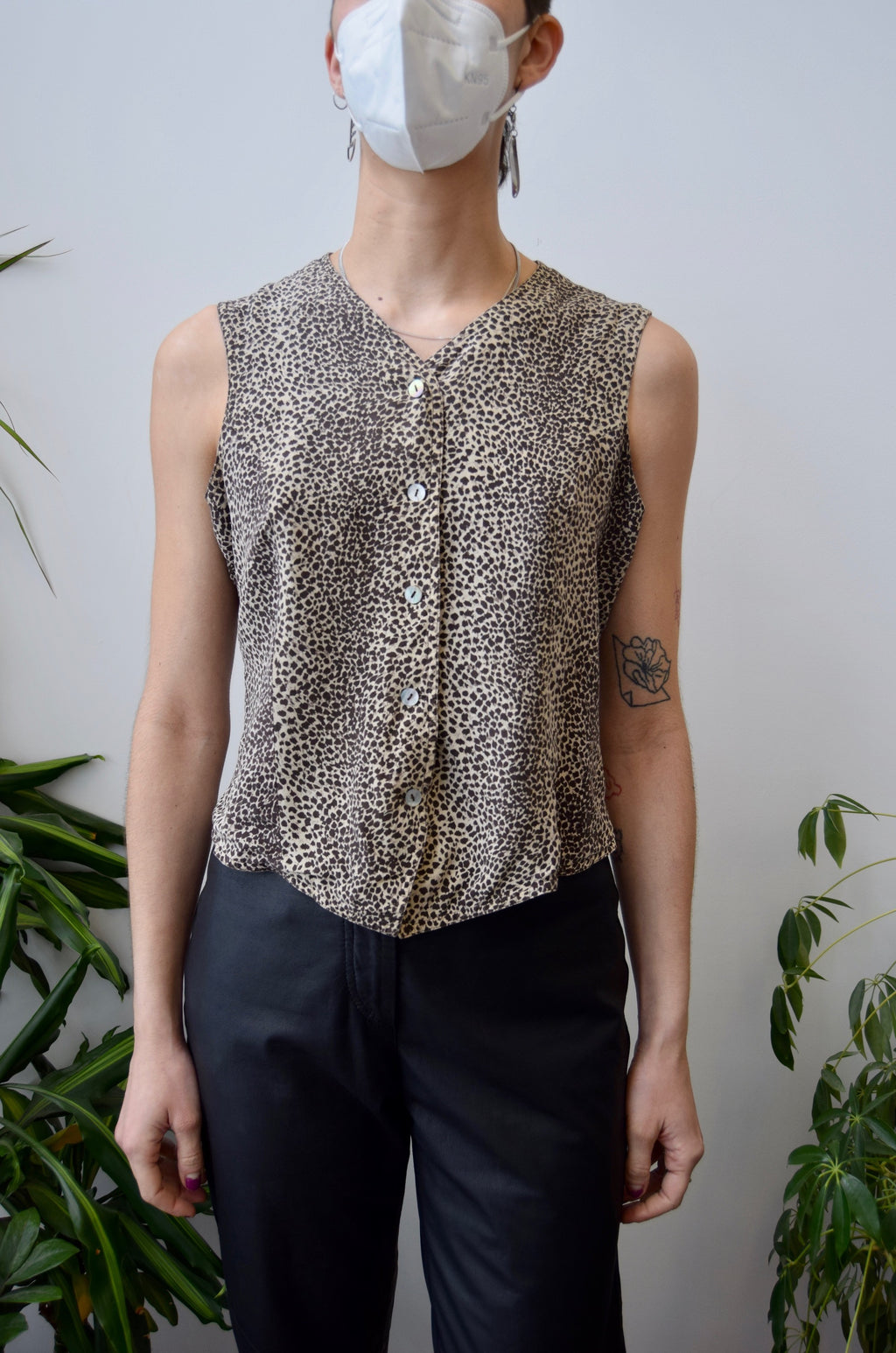 Silk Reversible Vest Top