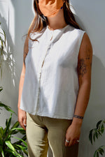 Eileen Fisher Linen Summer Tank