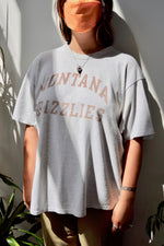 Heather Grey "Montana Grizzlies" Champion Tee